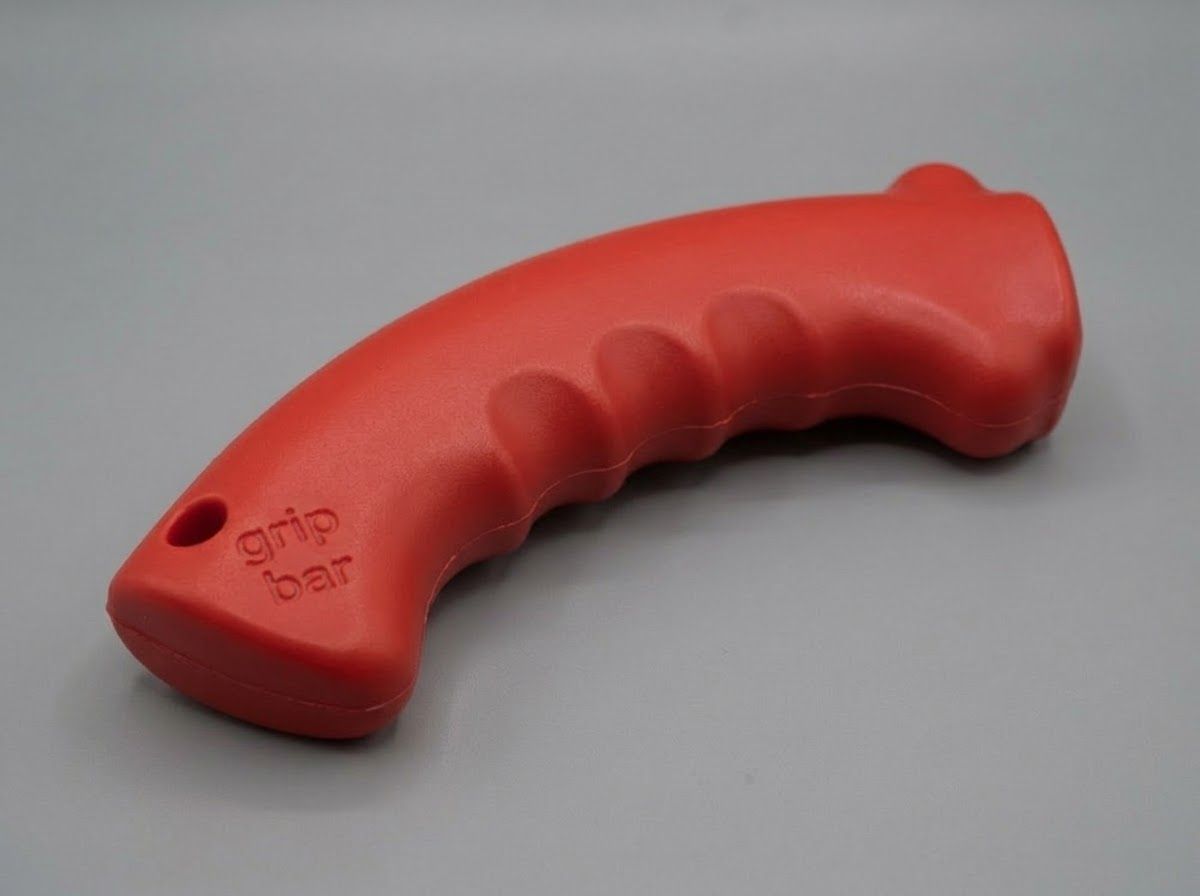 grip bar aus rotem Kunststoff